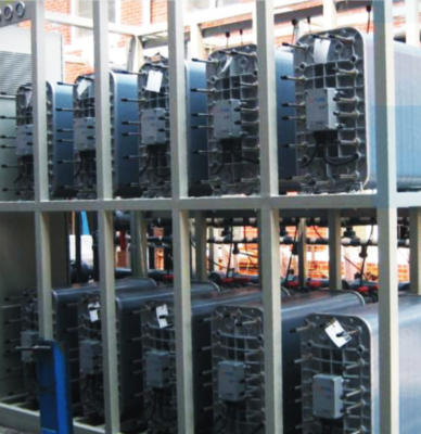 Module CEDI pour les centrales électriques pharmaceutiques