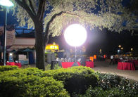 Lumière 400w de ballon de lune de la perle LED avec l'impression de logo sur la décoration d'étape d'événement de support de trépied