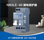 Disjoncteur 10~40A 1P+N 220/230/240V EN/IEC60898 IEC60947 de la terre NB3LE-40