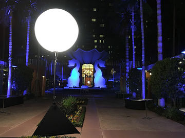 Lumière en cristal LED 400 de ballon de lune 600 options de marquage à chaud de 800w 120V/230V DMX512 1.3m/1.6m/2m
