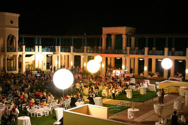Lumière en cristal LED 400 de ballon de lune 600 options de marquage à chaud de 800w 120V/230V DMX512 1.3m/1.6m/2m