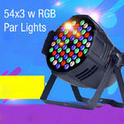 Présentez l'événement de LED allumant la noce de maison de projecteur de disco du PAIR RGBW de 162Watt 8pcs 54X3W DJ