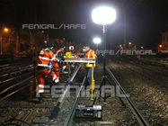 Le contrôle et le tunnel ferroviaires fonctionnent des ballons du trépied LED de la construction 110cm