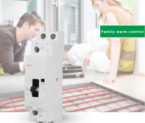 Contacteur modulaire électrique manuel à C.A. 400VAC 63A 2 Polonais 3 Polonais