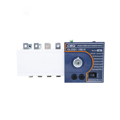 Commutateur automatique de transfert de puissance d'Ats d'installation du ménage 2P 3P 4P 100A 35mm