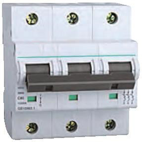 Disjoncteur électrique 3P AC230/400V de SL7-125 MCB