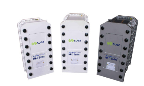 SUEZ edi module E-CELL-3X débit d'eau de haute pureté 5 m3/h Poids de transport 150 kg Silicium (SiO2) Jusqu'à 99%