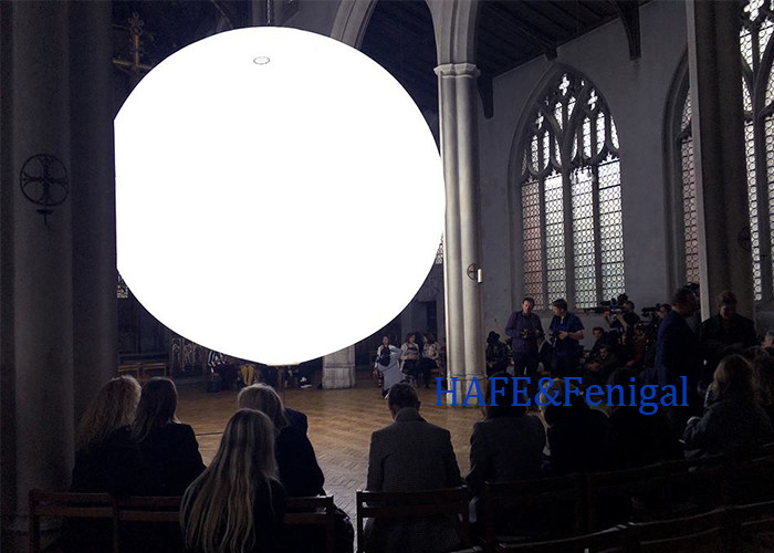 Tailles personnalisées LED 800W Lampe à ballon gonflable Événement d'éclairage Décoration suspendue