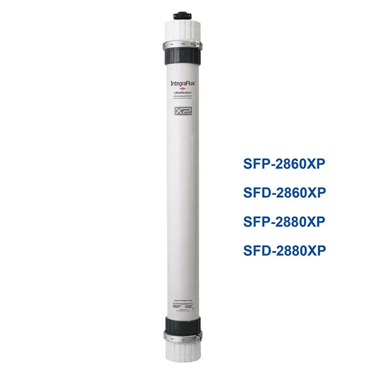 Modules de membrane à ultrafiltration PVDF Dupont Dow SFP 2880XP / SFD 2880XP Taille des pores 0,03um