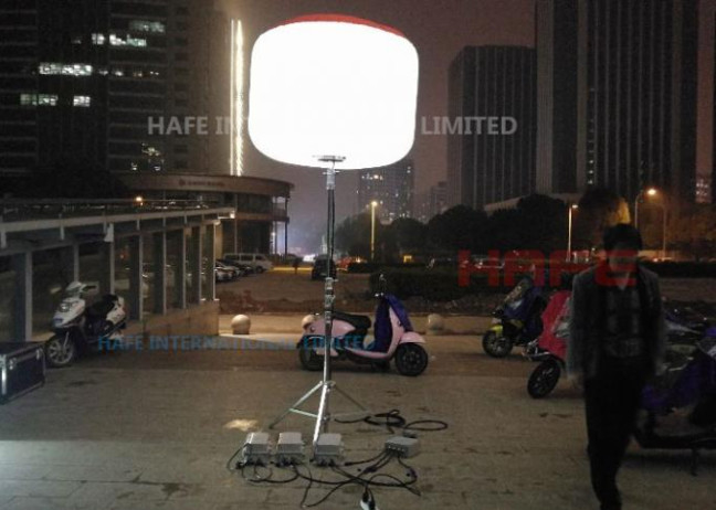 Puissante lampe de ballon LED SUN de 1000W pour les services d'incendie, de sauvetage, de secours et de protection civile