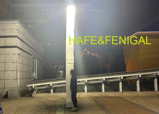 Tour d'éclairage gonflable portable 3-5M 1000W pour l'éclairage nocturne extérieur de grandes surfaces