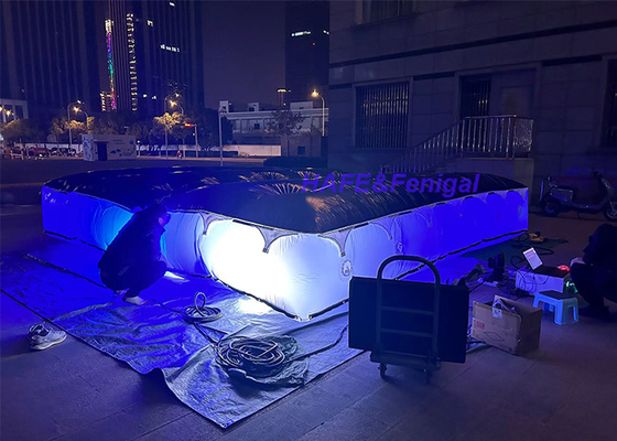 Balons lumineux de film Hmi Rgb Pad 5600k personnalisables pour les prises de vue en plein air