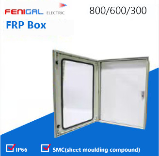 SMC Polyester FRP Boîte 220/380V Boîte de distribution d'énergie IP66 Boîte électrique étanche