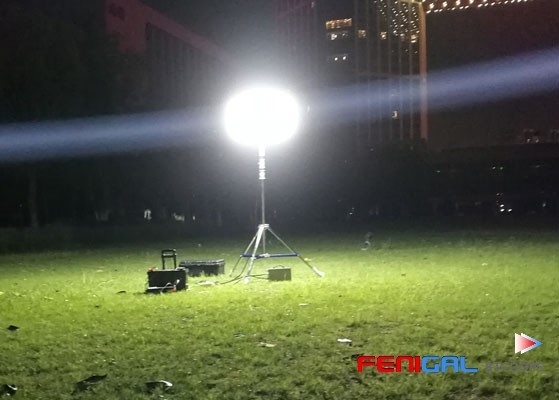 Améliorez la sécurité et la visibilité sur le lieu de travail avec la lumière de ballon LED HAFE 400W