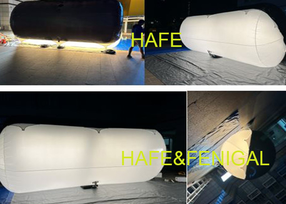 Ballon gonflable tubulaire HMI à hélium pour le tournage en extérieur